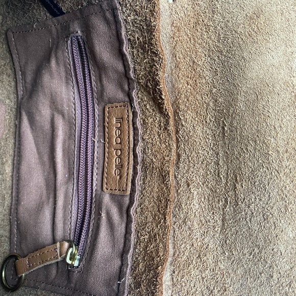 Linea Pelle Tan Studded Crossbody - Picture 7 of 7